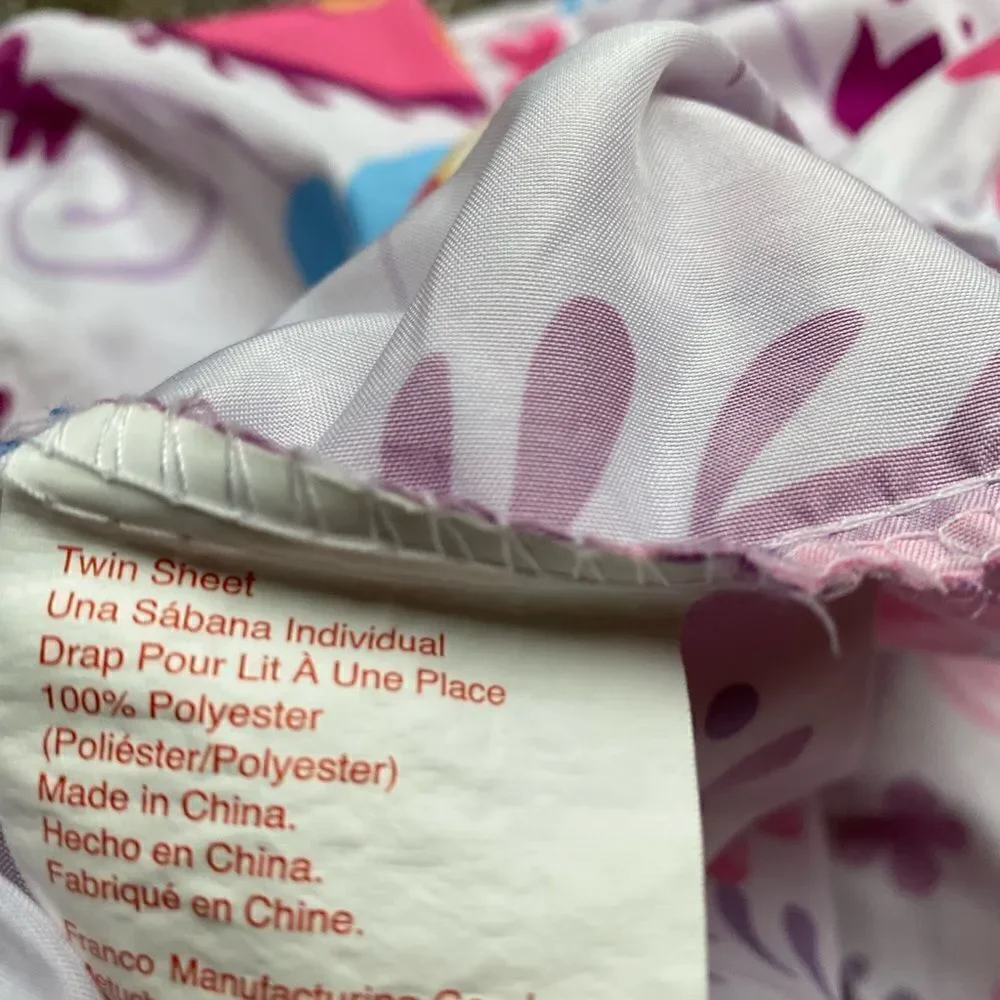 Disney Frozen Ariel Bed Fitted Twin Sheet